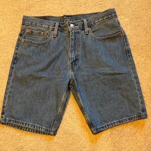 Levi’s 405 Men’s Blue Denim Jean Shorts Size 33